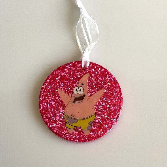 PATRICK SPONGEBOB HOLIDAY CHRISTMAS ORNAMENT ROOM DECORATION - Picture 4 of 9